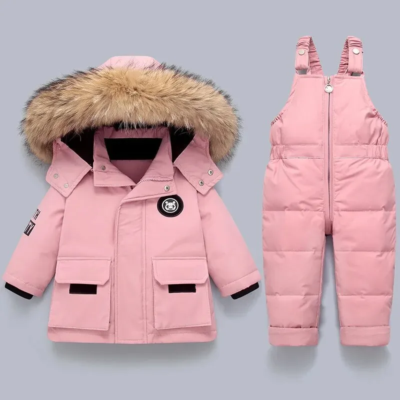 Warm Children's Jacket and Overall