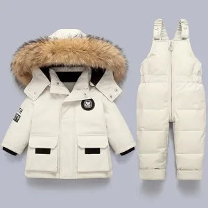 Warm Children's Jacket and Overall