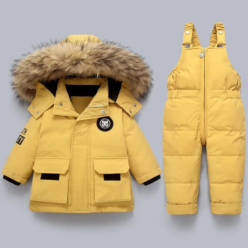 Warm Children's Jacket and Overall