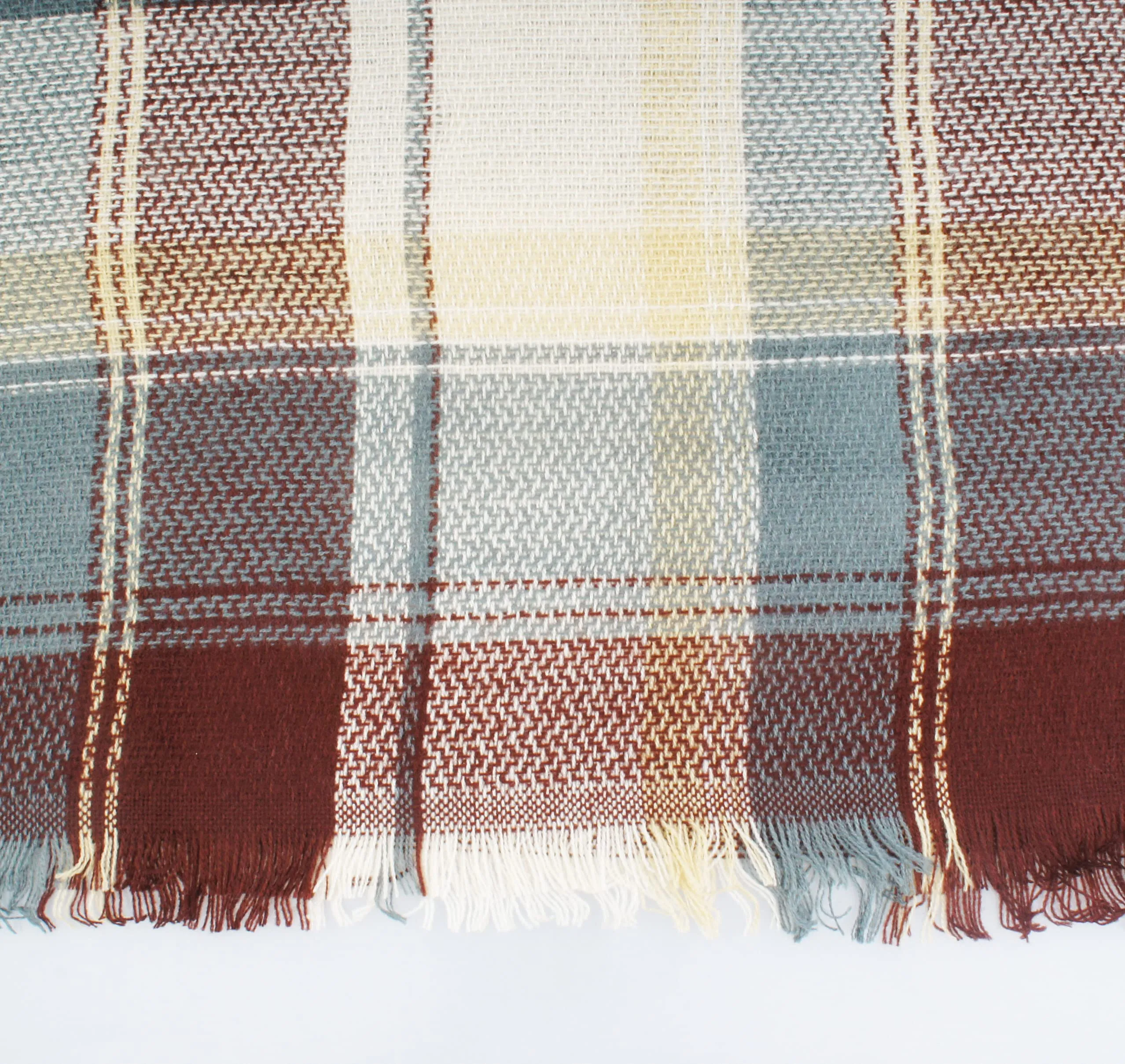 Warm Soft Tartan Scarf