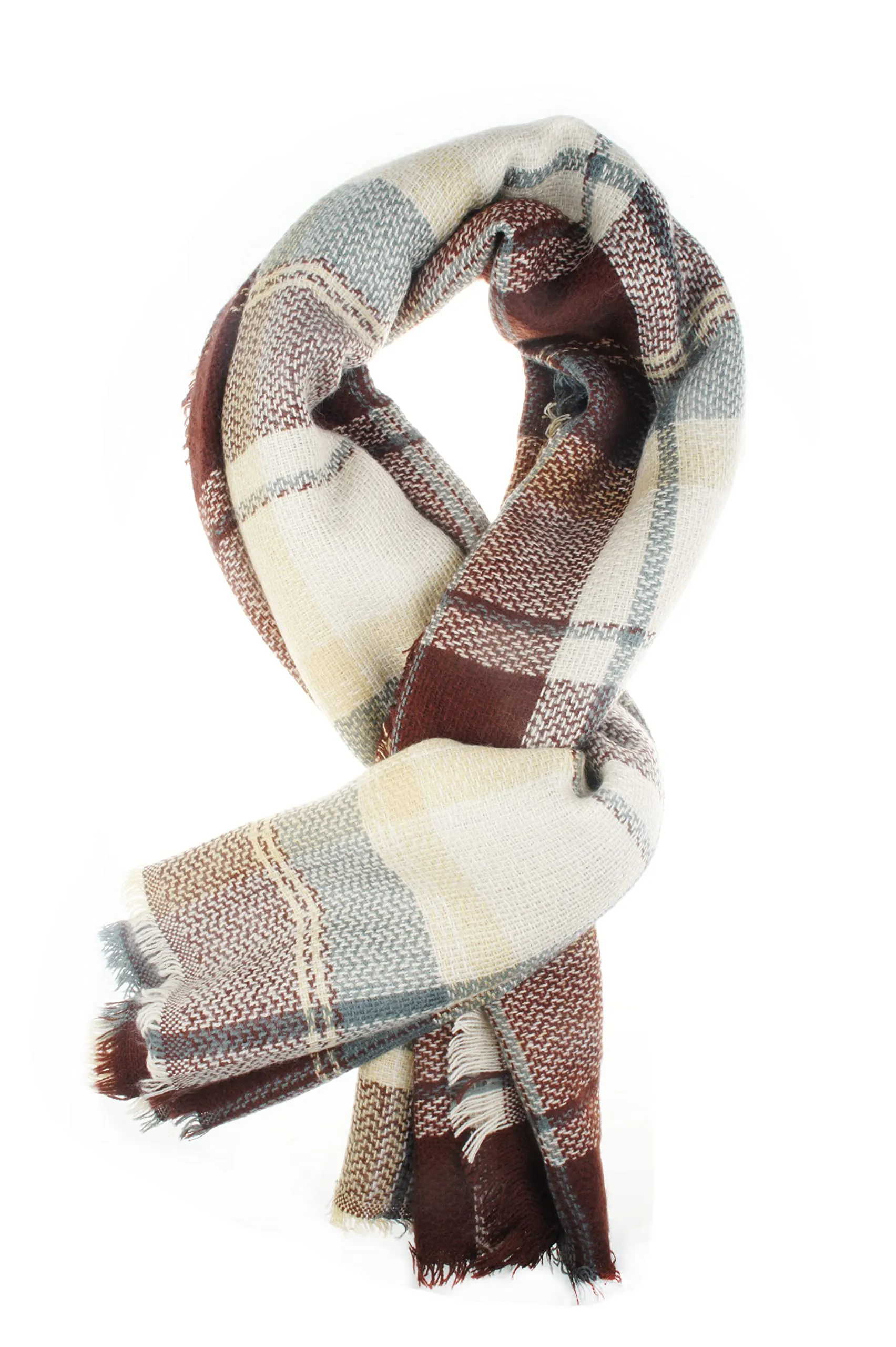 Warm Soft Tartan Scarf