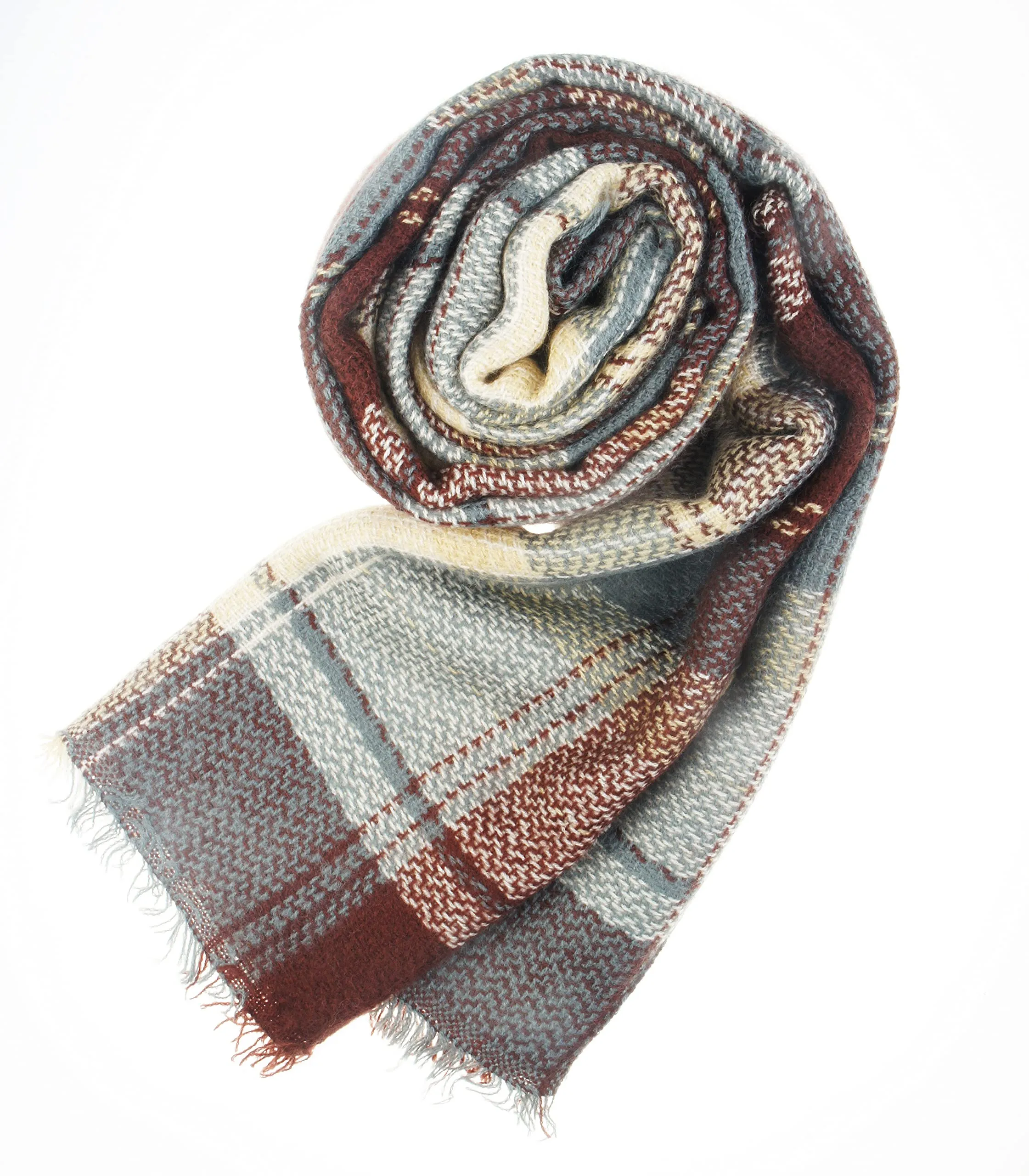 Warm Soft Tartan Scarf