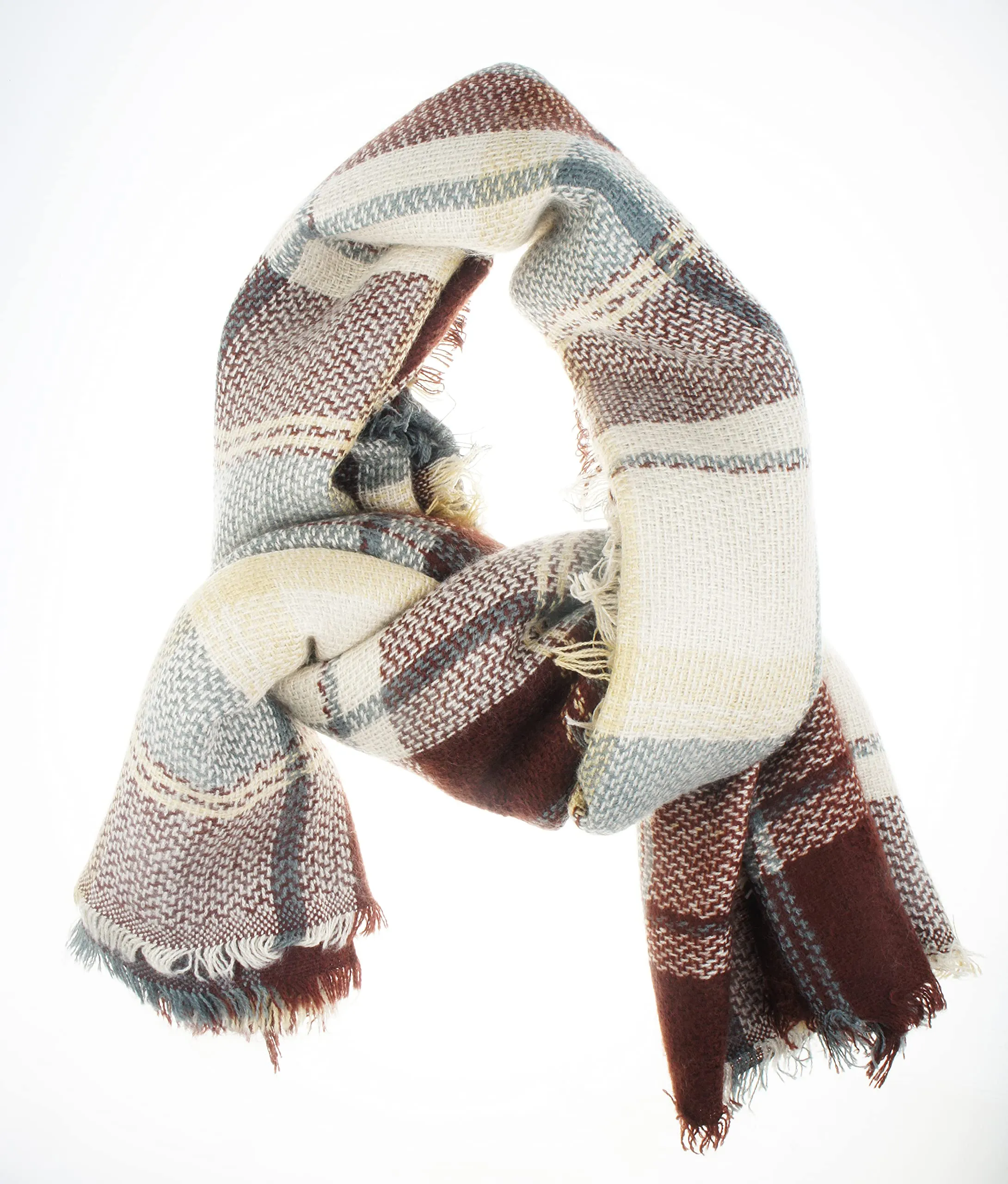 Warm Soft Tartan Scarf