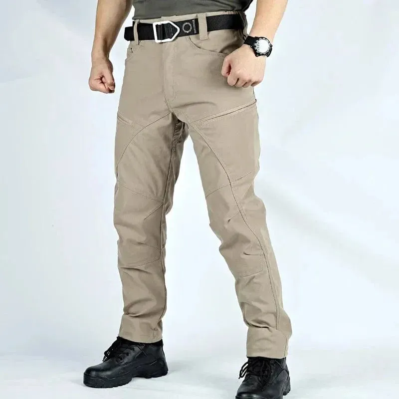 Waterproof Hiking Tactical Pant Men Multi-Pocket Breathable Wear-Resisting Trousers Military Treking Climbing Camping Pants Male