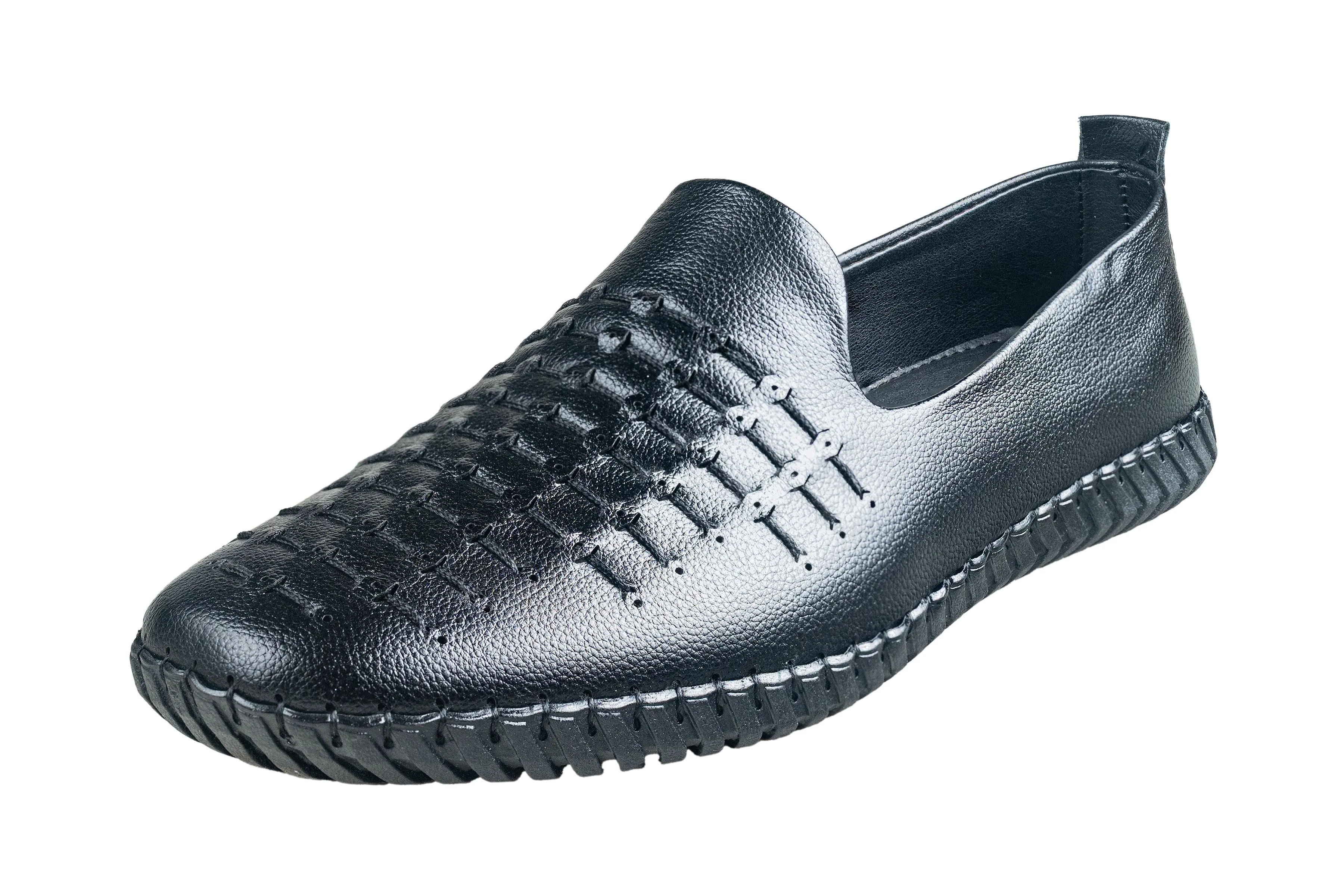 Wear In Gents Black Casual Shoe (Wic 250304)
