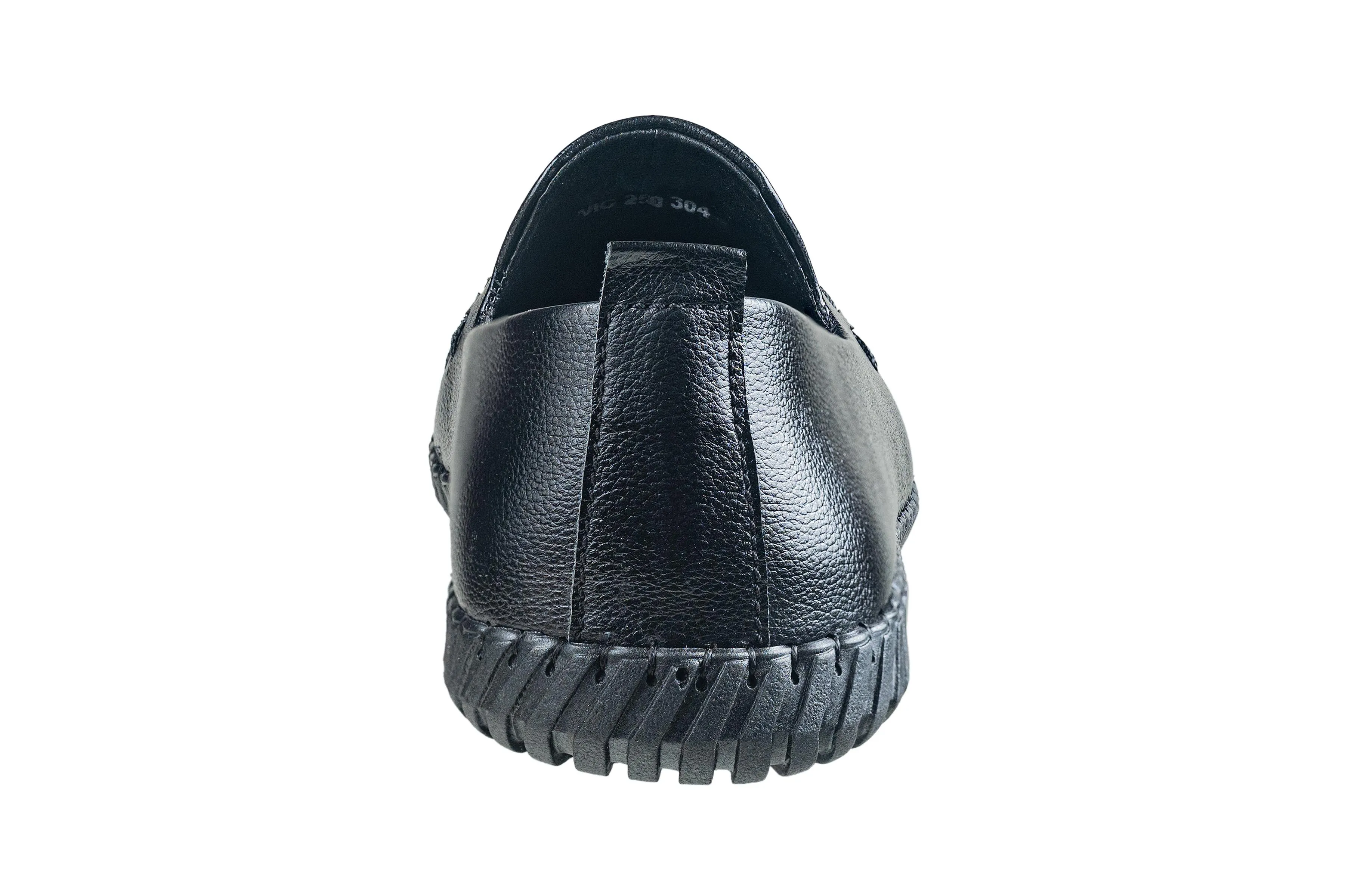 Wear In Gents Black Casual Shoe (Wic 250304)