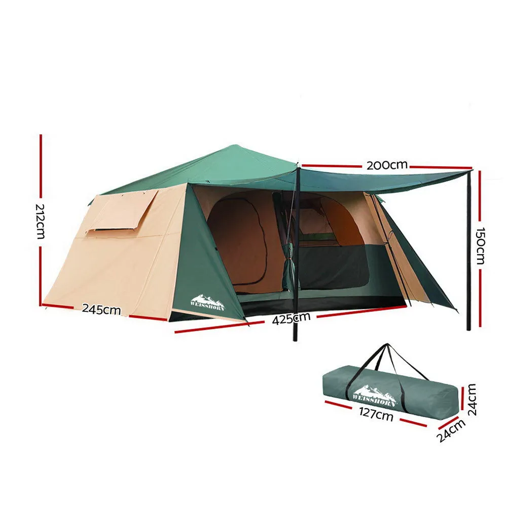 Weisshorn Instant Up Camping Tent 8 Person Pop up Tents Family Hiking Dome Camp-SA_Metro