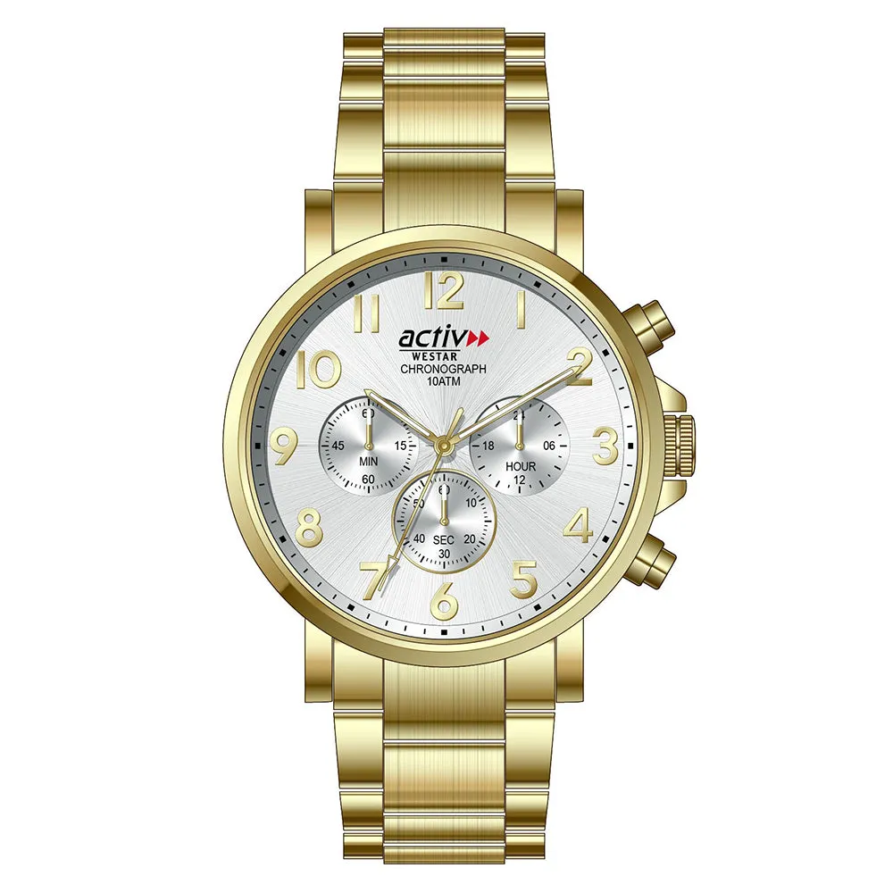 Westar Activ Gents Casual Sports Quartz Watch - 90270GPN107