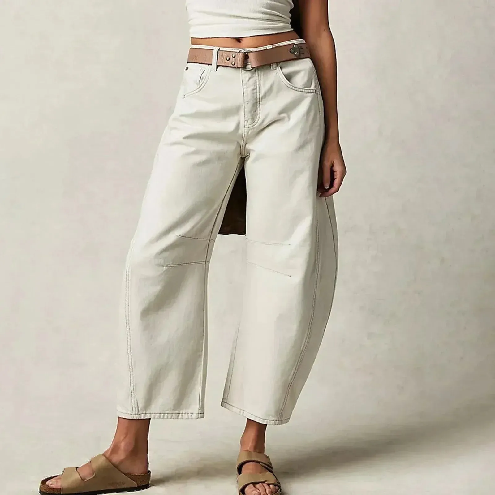Wide-Leg Jeans
