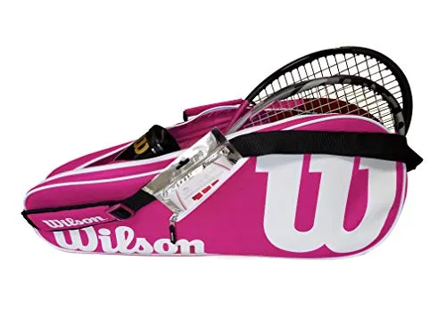 Wilson Advantage II Tennis Bag - Pink/White