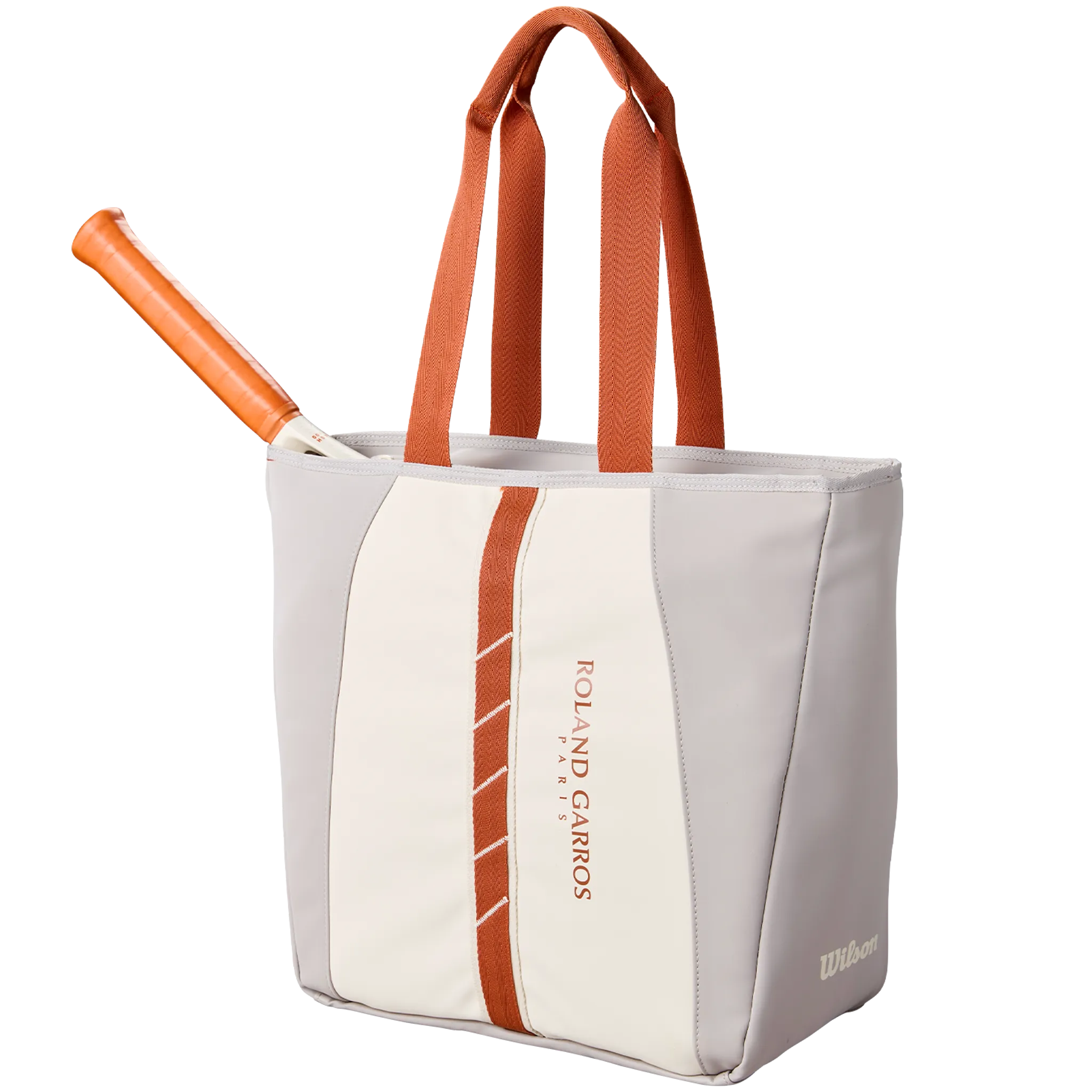 Wilson Roland Garros Tote Bag Cream/Clay (2025)