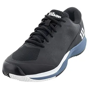 WILSON Rush Pro Ace Clay Black/China Blue/White 10.5 D (M)