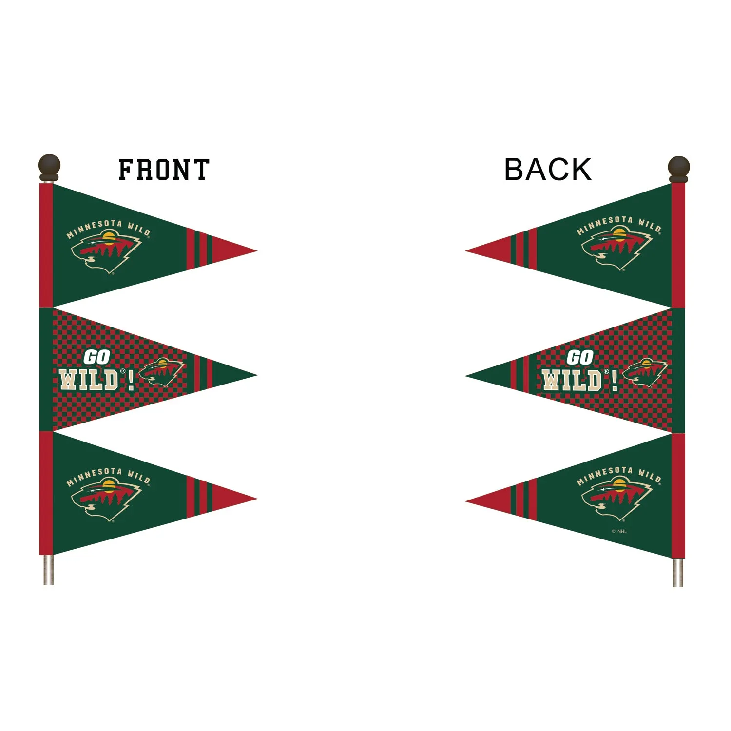 Windspinner, Pennant, Minnesota Wild,45p4363