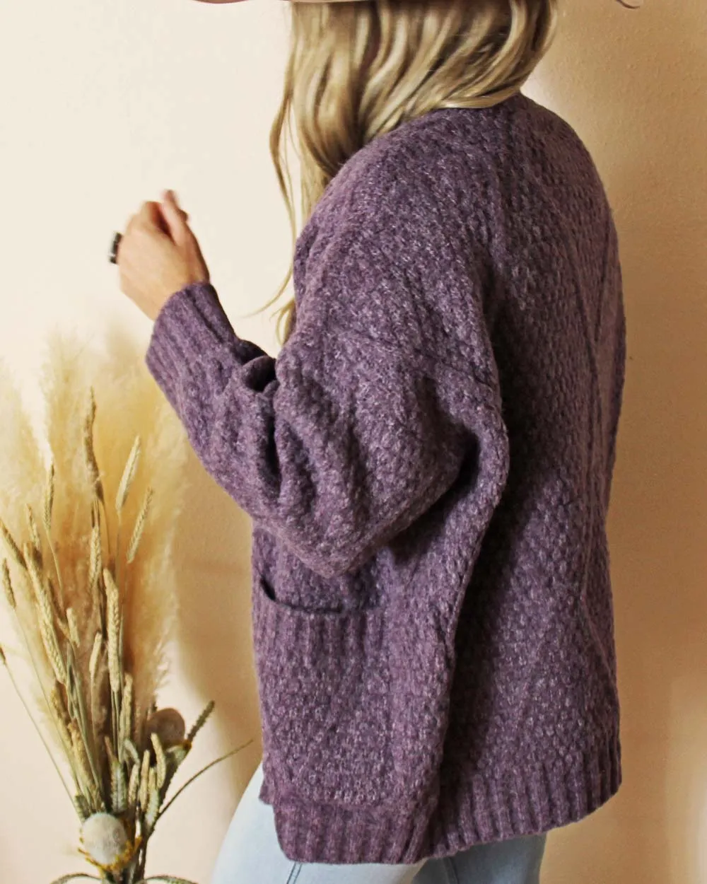 Winter Lavender Sweater