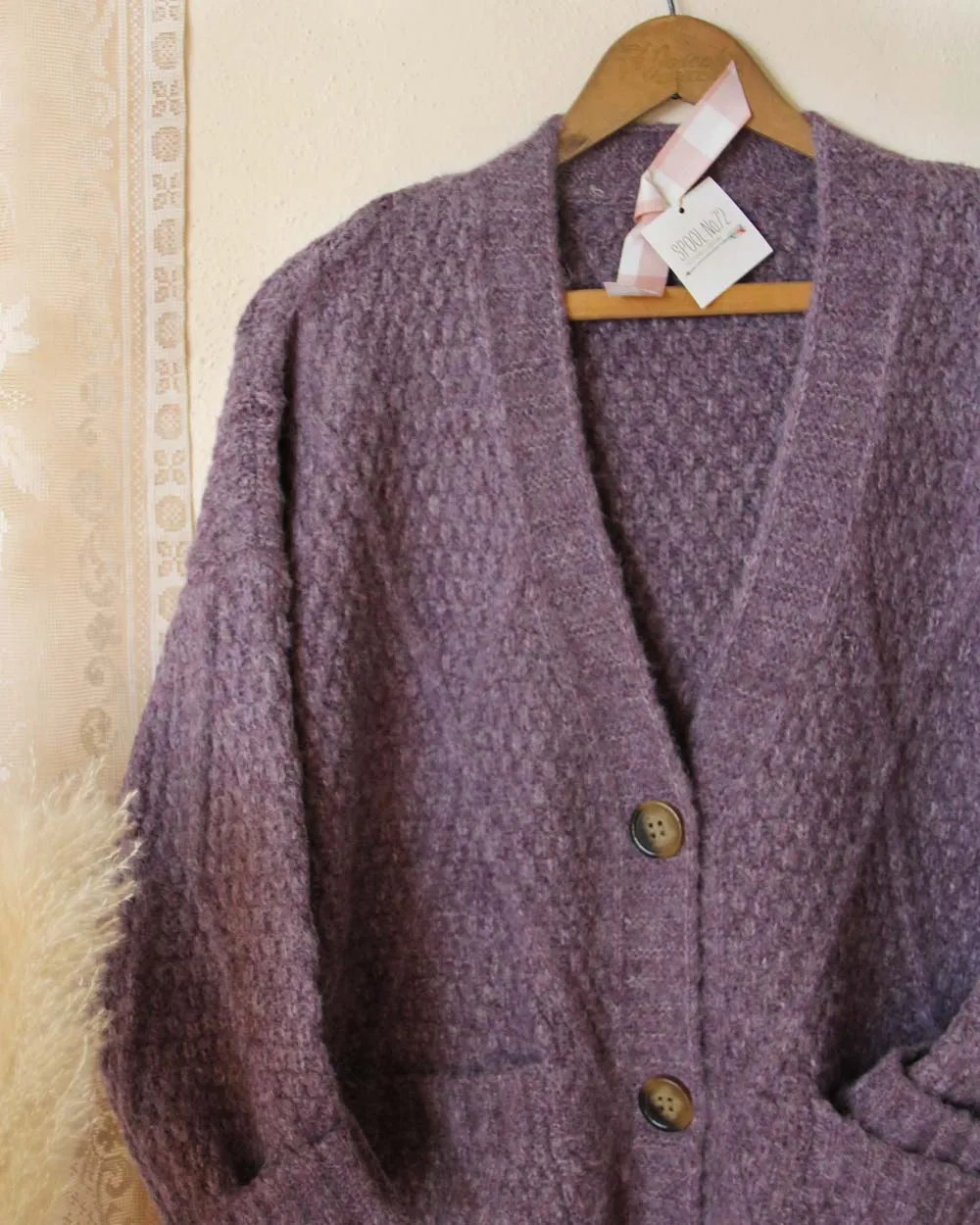 Winter Lavender Sweater
