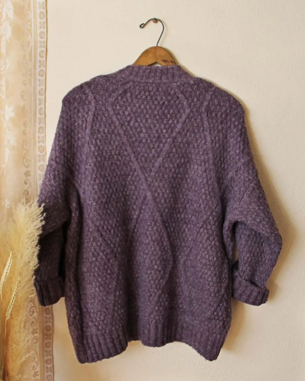 Winter Lavender Sweater