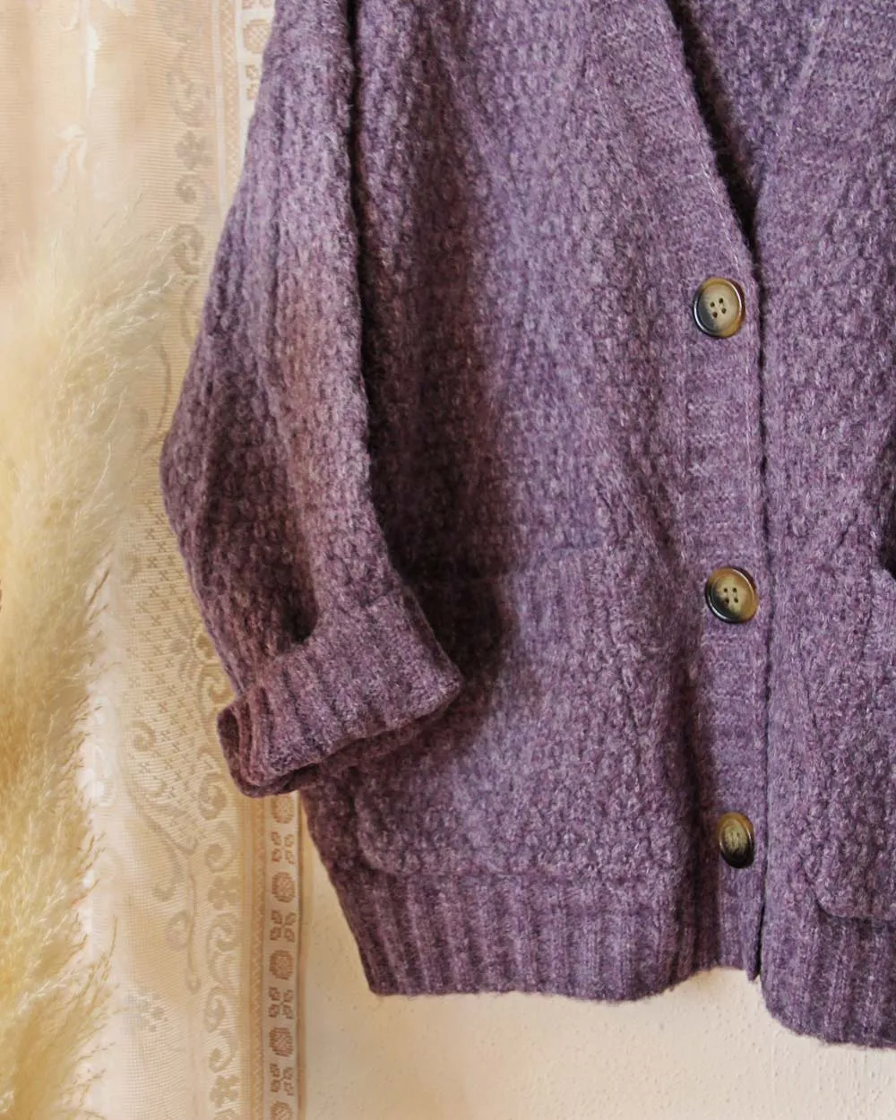 Winter Lavender Sweater