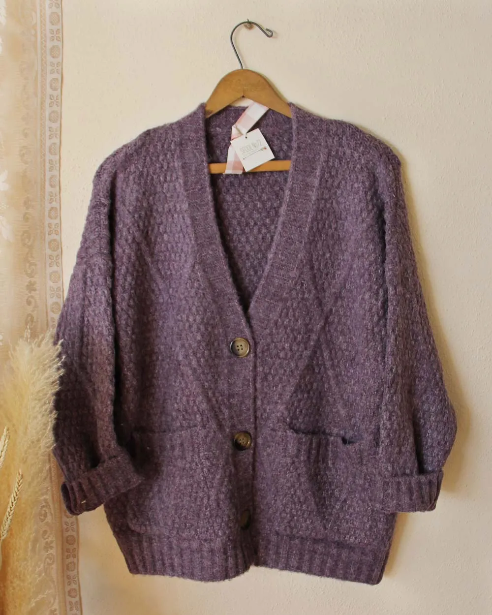 Winter Lavender Sweater