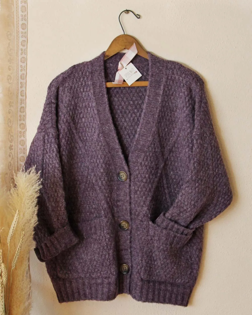Winter Lavender Sweater