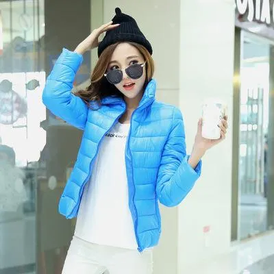 Women cotton coat fashion super thin warm coat jacket slim women coat jacket in cold weather spring autumn coat winter outwear