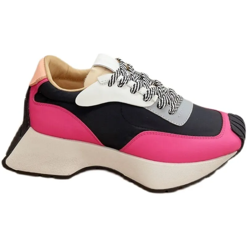 Women Sneakers Mixed Color Breathable