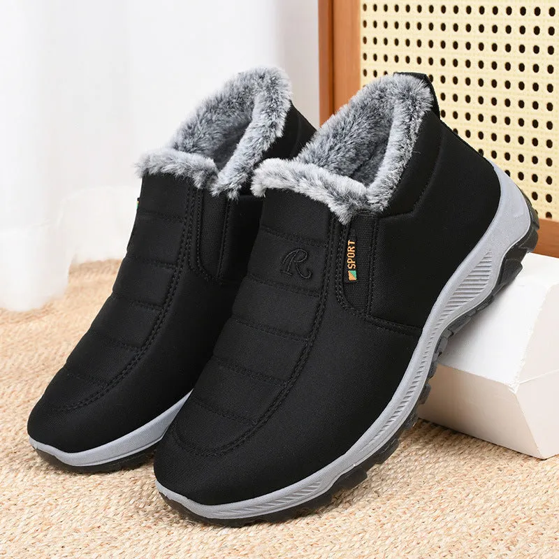 Women's & Men's Veet Thermal Thickening Traditional Cotton Short Women's Shoes