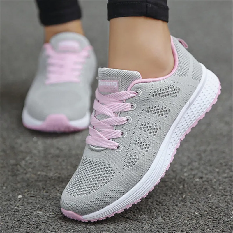 Women's Breathable Mesh Lightweight Hypersoft Sneakers