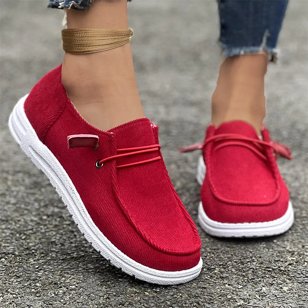 Women's Casual Breathable Canvas Sneakers