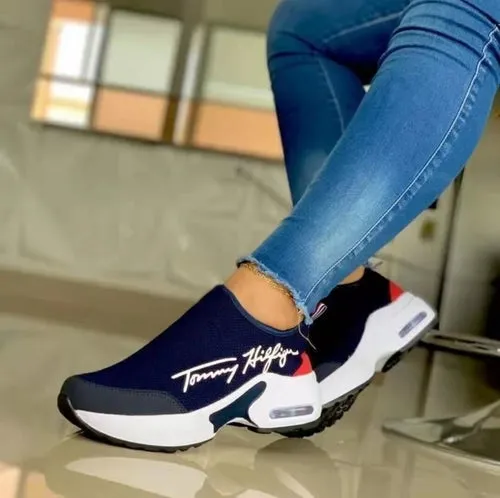 Women's Casual Breathable Walking Wedges Sneakers