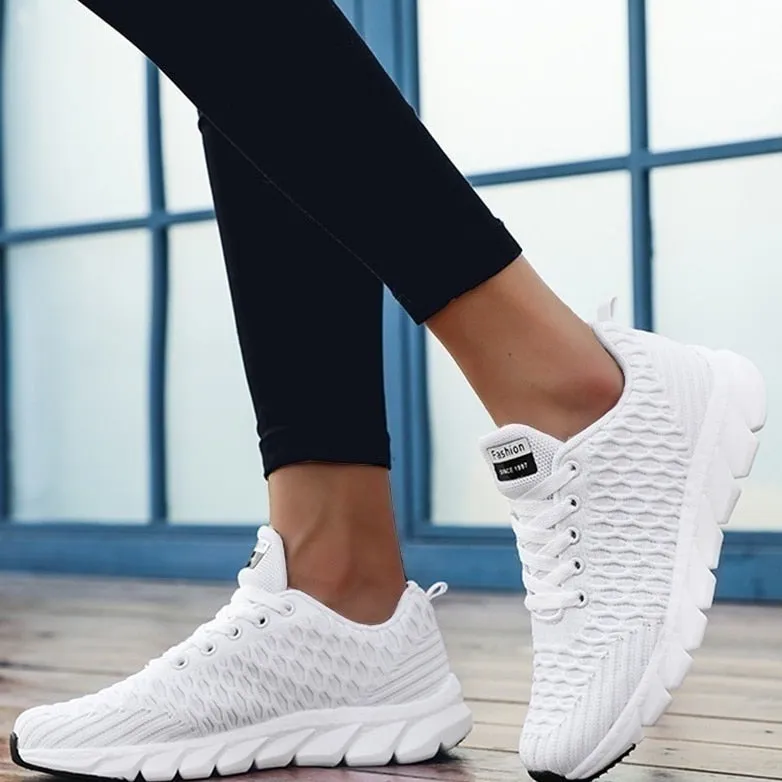 Women’s Casual Patterned Lace Up Sneakers | Perfect for All Seasons