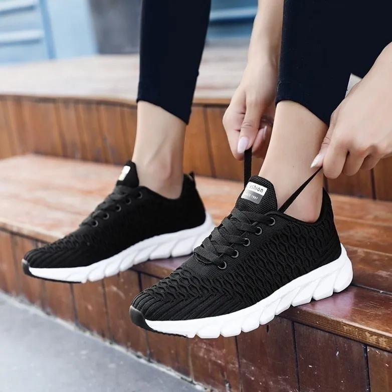 Women’s Casual Patterned Lace Up Sneakers | Perfect for All Seasons