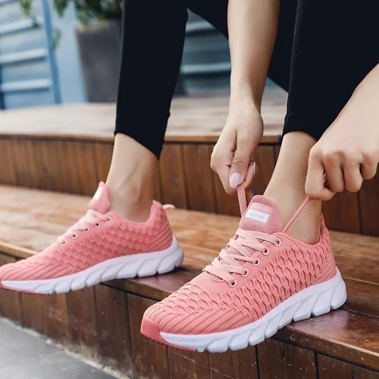 Women’s Casual Patterned Lace Up Sneakers | Perfect for All Seasons