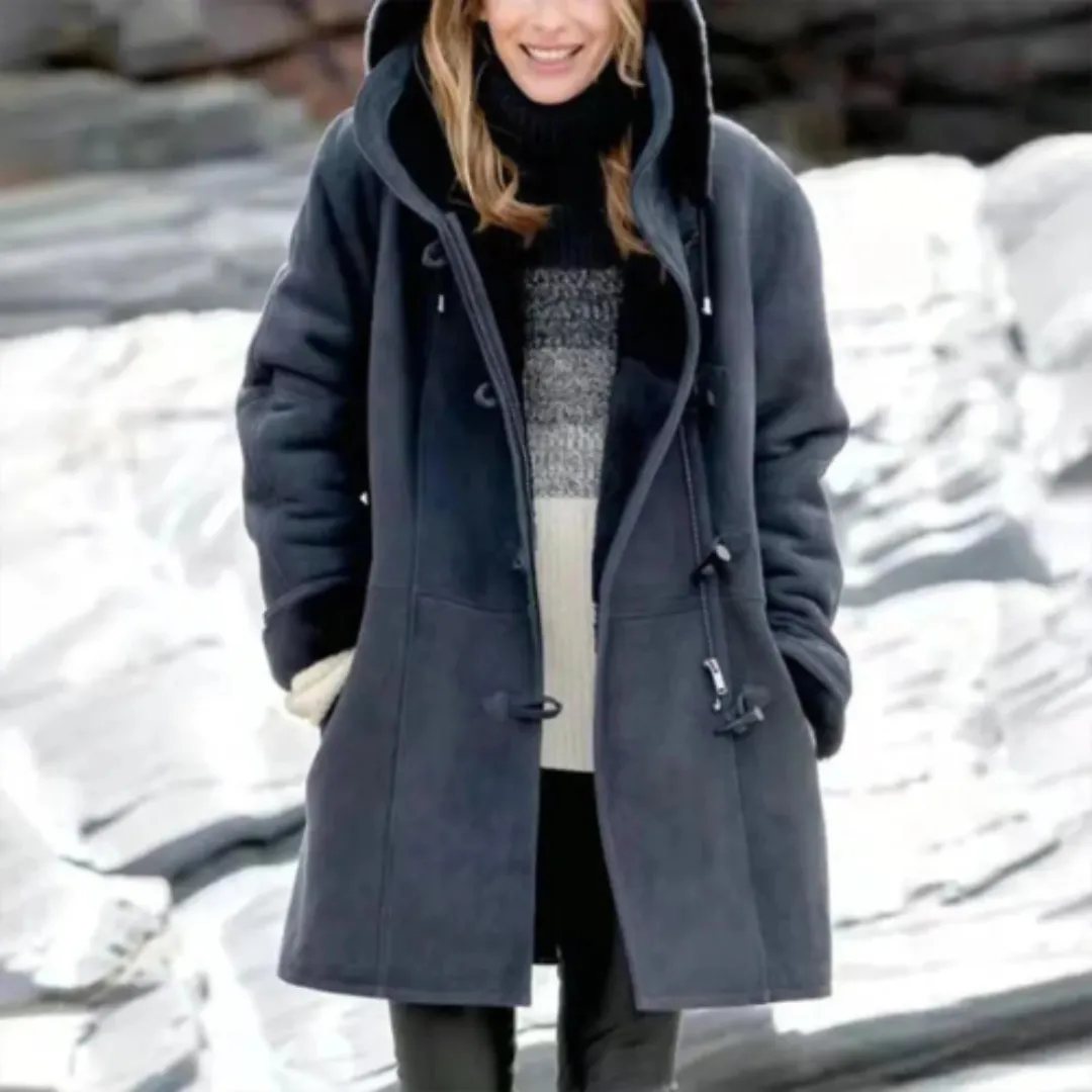 Women's Comfortable Winter Hooded Jacket | Warm