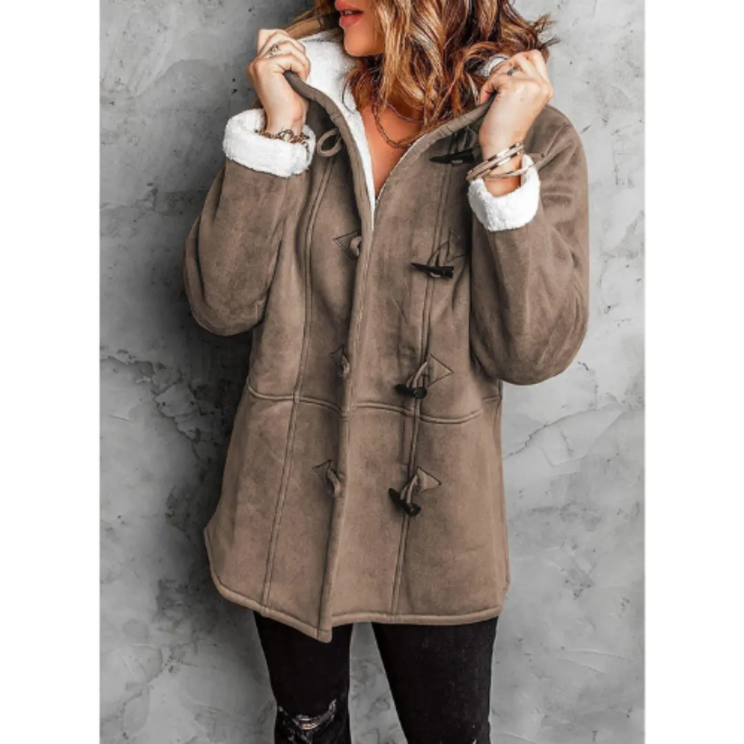 Women's Comfortable Winter Hooded Jacket | Warm