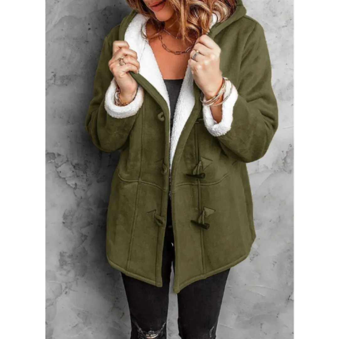 Women's Comfortable Winter Hooded Jacket | Warm