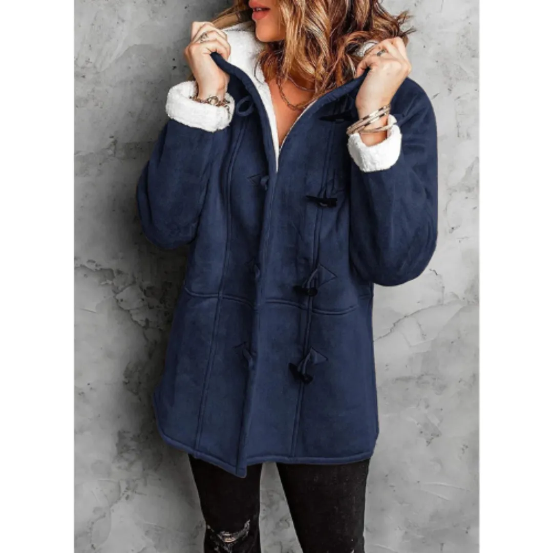 Women's Comfortable Winter Hooded Jacket | Warm