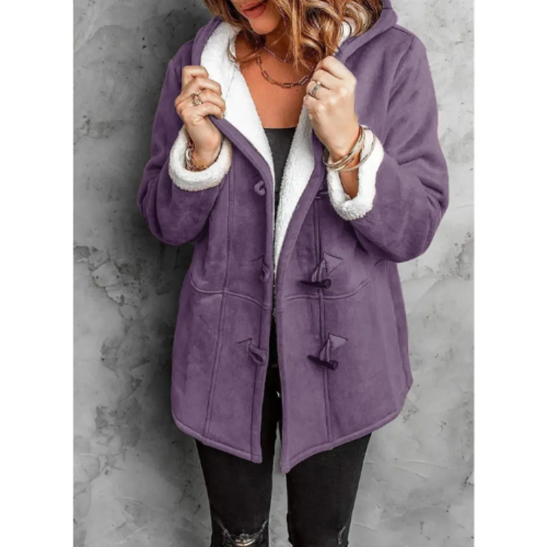 Women's Comfortable Winter Hooded Jacket | Warm