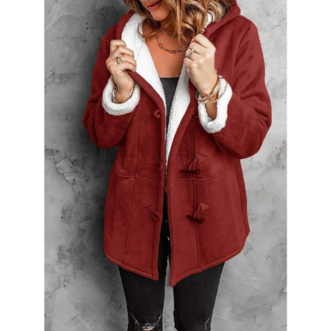 Women's Comfortable Winter Hooded Jacket | Warm