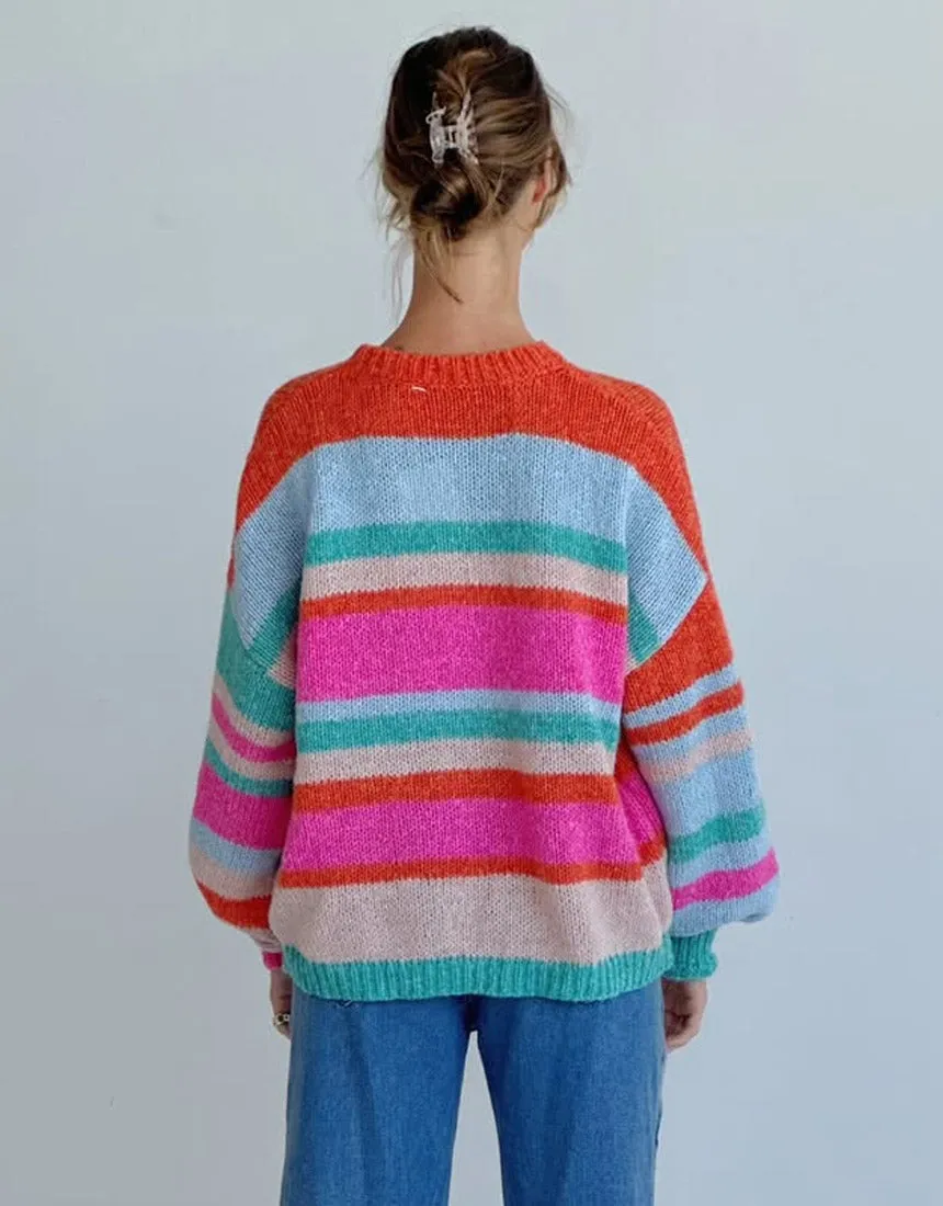 Worthier Candy Stripe Jumper