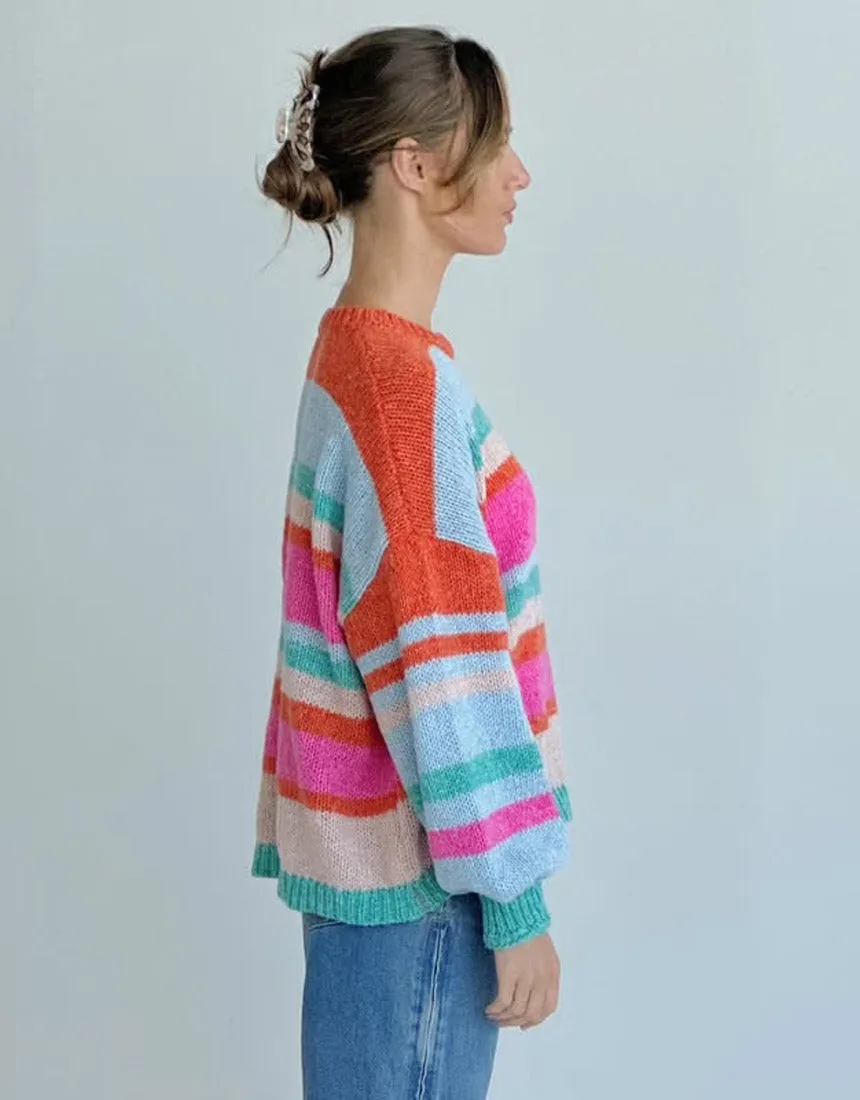 Worthier Candy Stripe Jumper