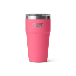 YETI Rambler 20 OZ (591ml) Stackable Cup With Magslider Lid - Tropical Pink
