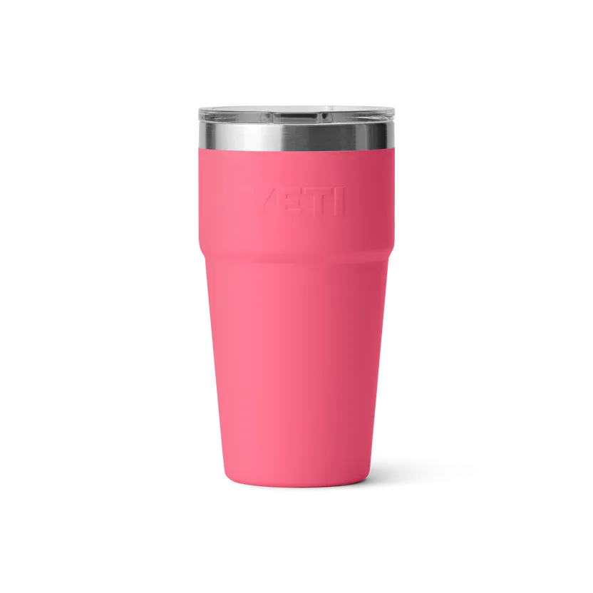 YETI Rambler 20 OZ (591ml) Stackable Cup With Magslider Lid - Tropical Pink