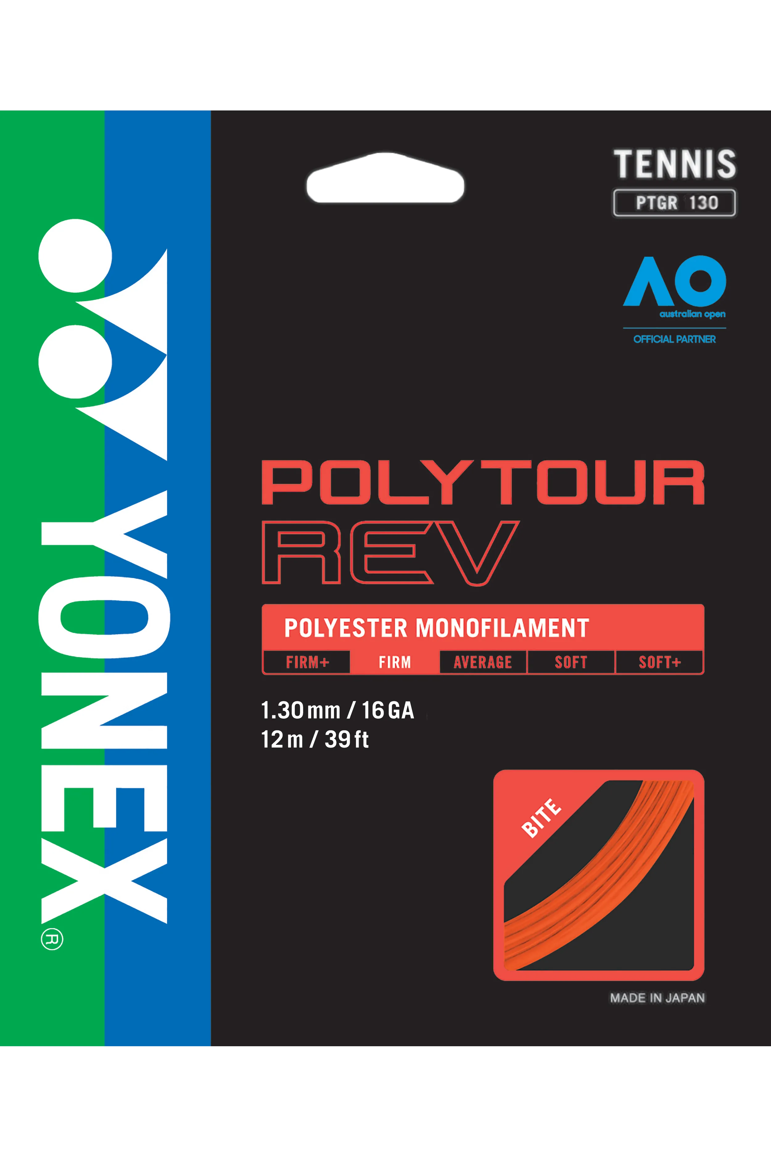 Yonex Polytour REV 130 Tennis Strings