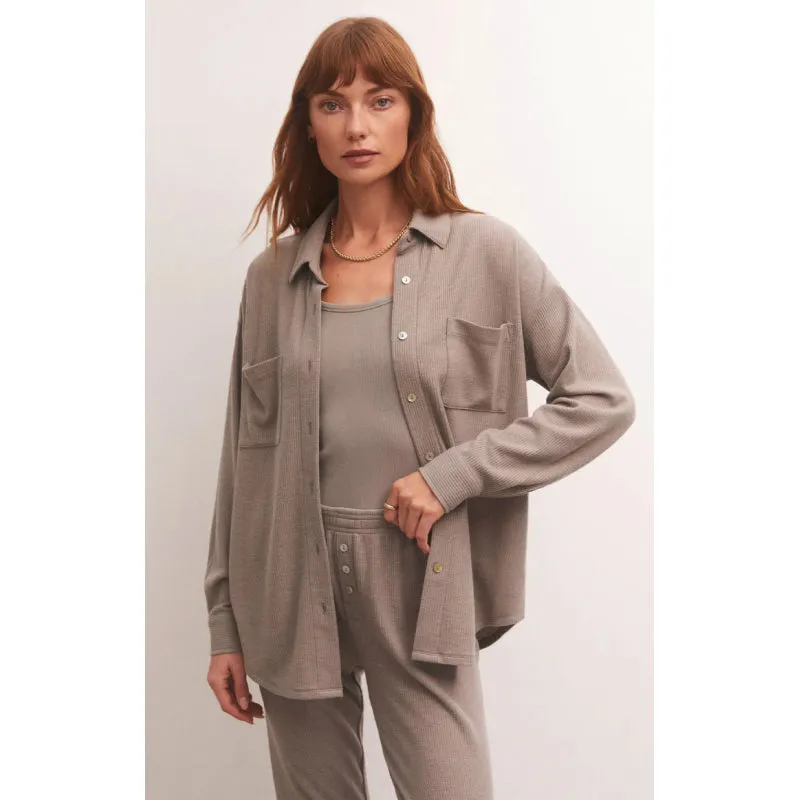 Z Supply Cozy Days Thermal Shirt